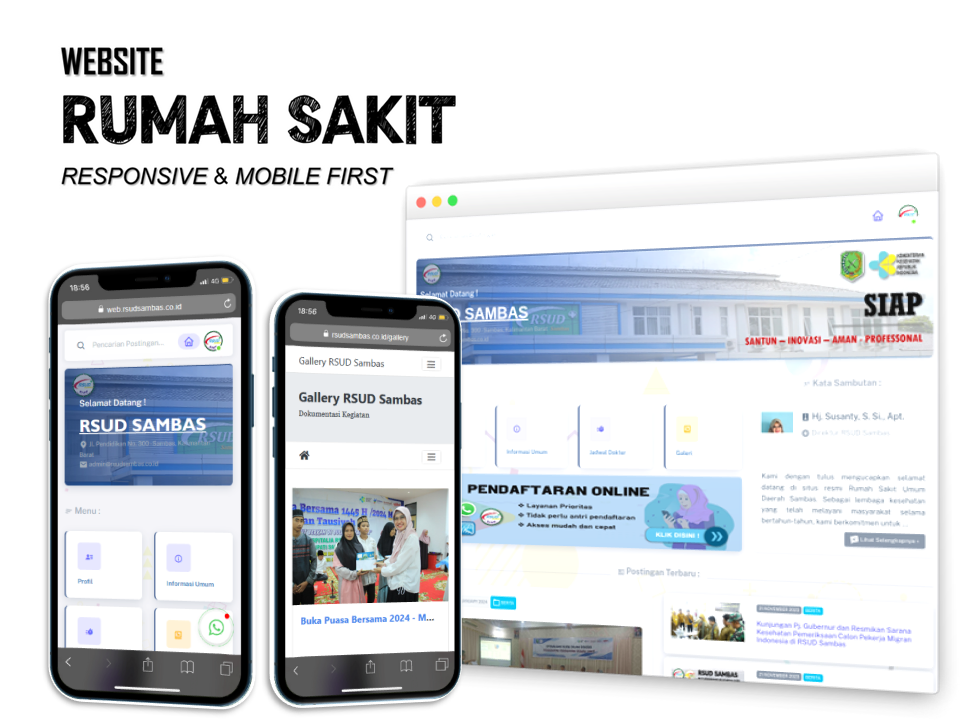 Website Informasi Rumah Sakit Umum Daerah Sambas